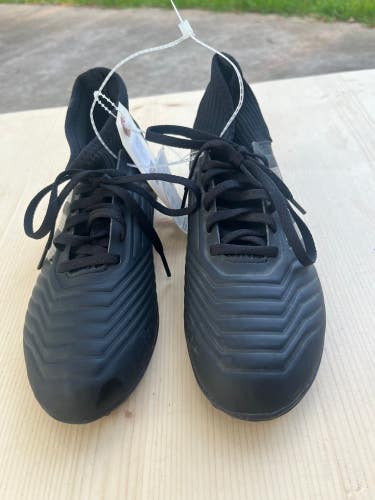 Black New Unisex Adidas Predator 19.3 Cleats 4 Turf Cleats