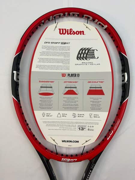 NEW Wilson Pro Staff RF97 2015 Version, 4 3/8 Roger Federer