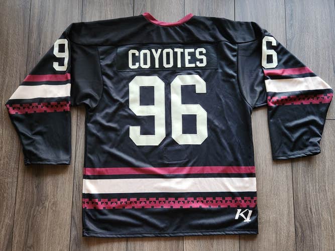 Arizona Coyotes x Bauer Black Lifestyle Mens Jersey Size XL NWT