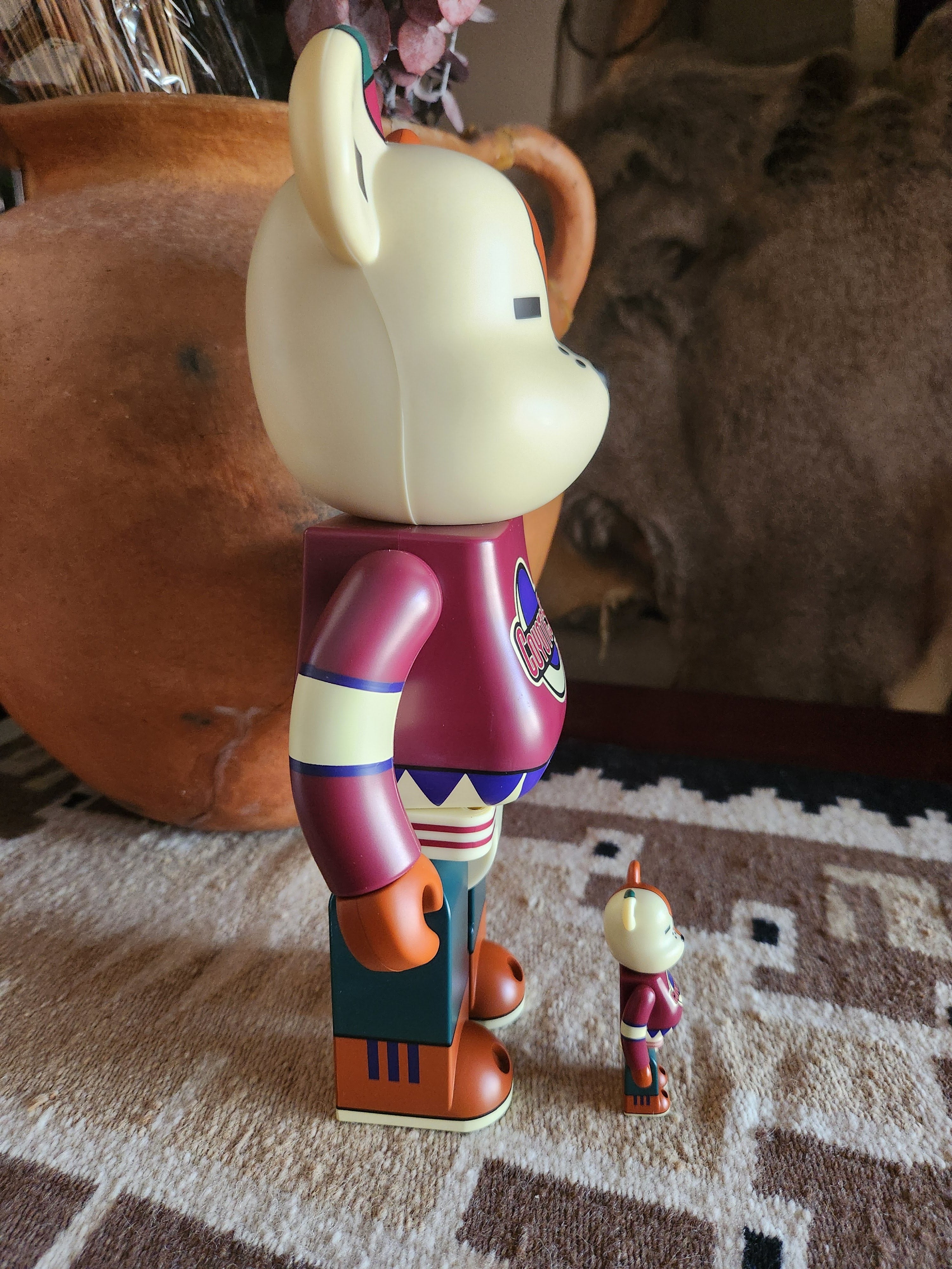 Arizona Coyotes BearBrick Figures | SidelineSwap | Buy and
