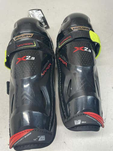 Used Bauer X2.9 11" Hockey Shin Guards