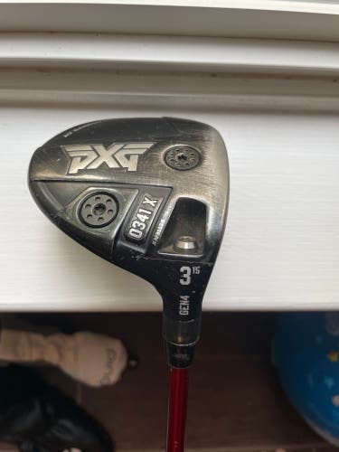 Used 2021 PXG Right Handed Stiff Flex 3 Wood PXG Fairway Wood