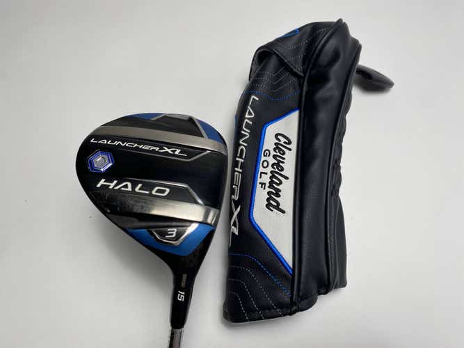 Cleveland Launcher XL Halo 3 Fairway Wood 15* Cypher Fifty-Five 6.0 Stiff RH HC