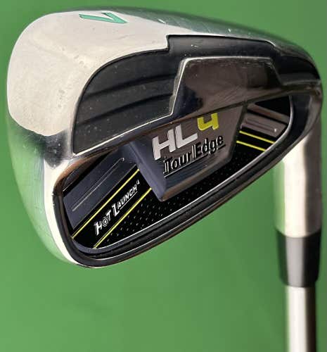 Tour Edge Hot Launch HL4 Individual 7 Iron Graphite UST Senior Flex Right Hand`