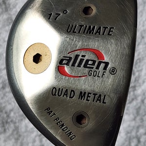 Men's Alien Ultimate Quad Metal 17° Fairway Wood RH; Graphite Shaft