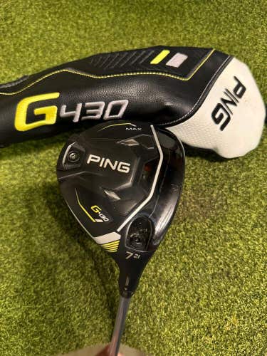 Ping G430 Max 7 21* Fairway Wood, Alta Quick Senior Flex, RH