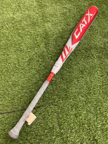 Used Kid Pitch (9YO-13YO) 2023 Marucci CAT X Connect Bat USSSA Certified (-8) Hybrid 23 oz 31"