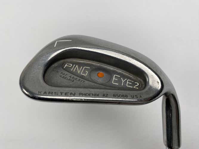 Ping Eye 2 Lob Wedge Orange Dot 2* Flat Karsten ZZ-Lite Wedge Steel Mens RH