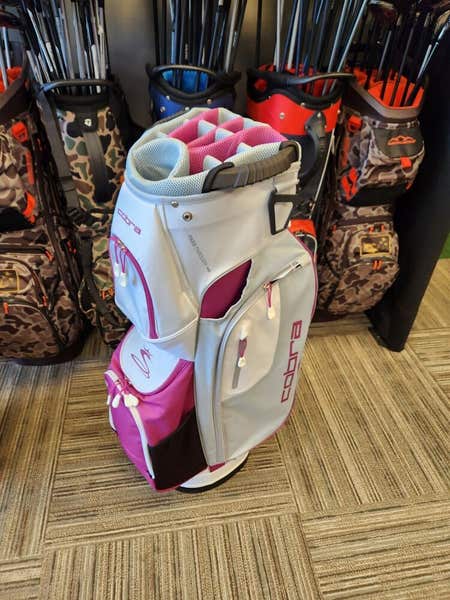 Cobra Fly Xl White Pink Cart Bag SidelineSwap Buy and Sell on