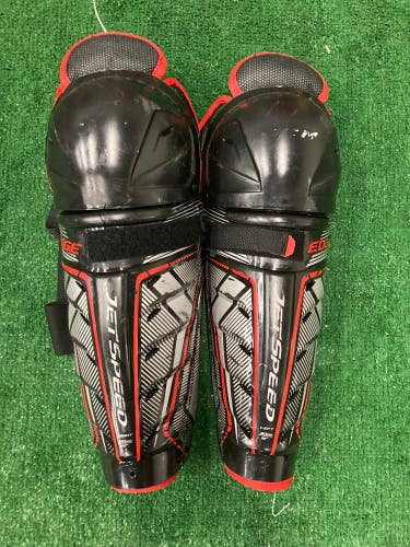 Used Junior CCM Jetspeed Edge Shin Pads 12"