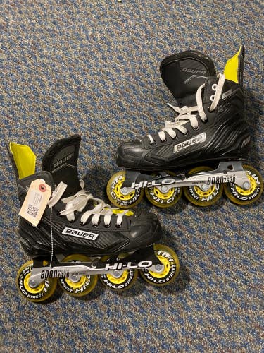 Used Senior Bauer RS Inline Skates Regular Width Size 6