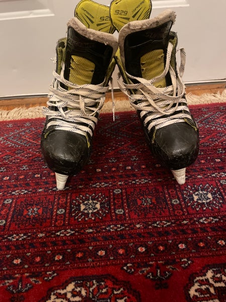 Used Senior Bauer Regular Width 8.5 Supreme 2S Hockey Skates