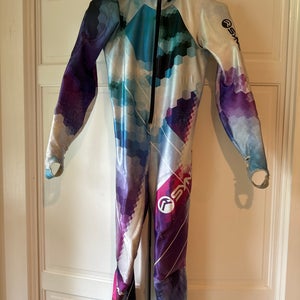 Women’s Small SYNC Ski Race Suit FIS Legal In Great Condition