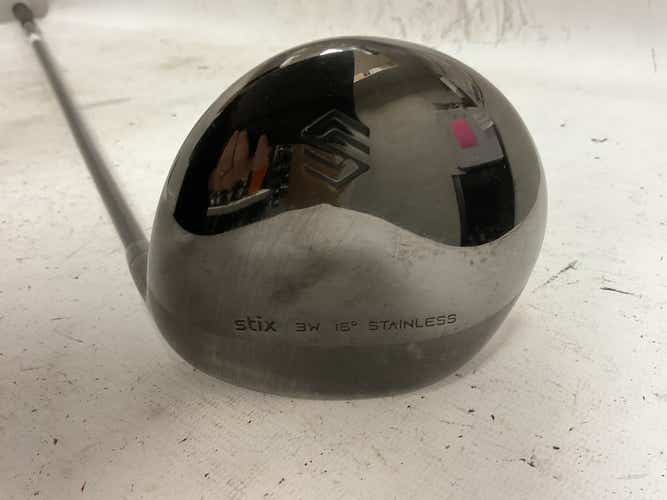 Used Stix 3 Wd 3 Wood Graphite Fairway Wood