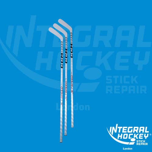 Bundle of 3 New *WHITE* LH CCM Jetspeed FT5 Pro