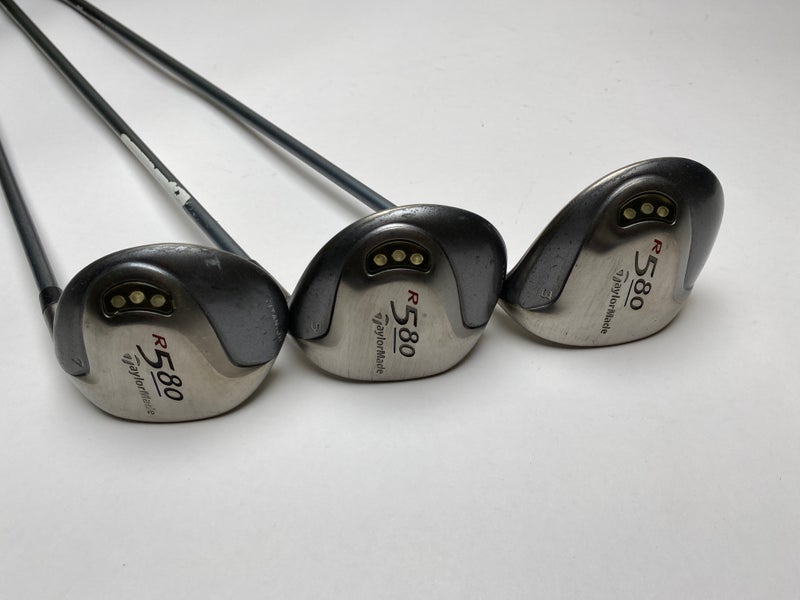 Taylormade R580 Wood Set 3 5 7 | 15* 18* 21* MAS2 HT 50g Ladies Graphite RH