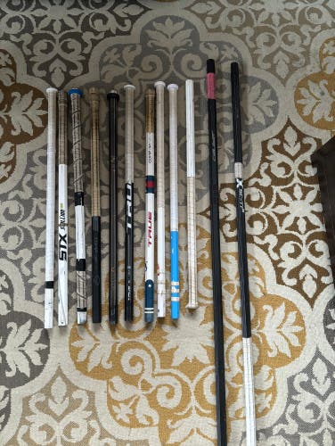 LOOK AT BIO Lacrosse Shaft Lot