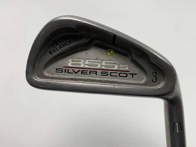 Tommy Armour 855S Silver Scot Single 3 Iron Tour Step II Stiff Steel Mens RH