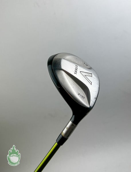 Used RH TaylorMade V Steel Fairway Tour Spoon 13* 75g Stiff Graphite Golf Club