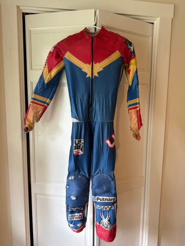 US Ski Team Ski Race Suit Size Medium