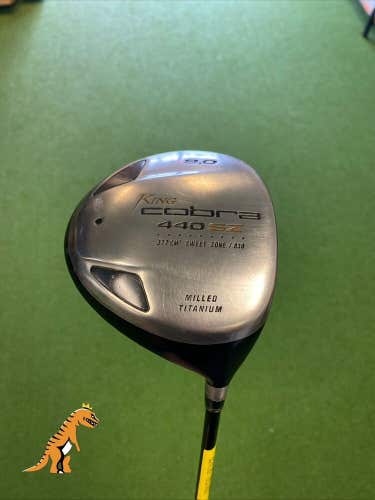 Used RH Cobra 440 SZ 9* Driver Fujikura Graphite Extra Stiff + HC