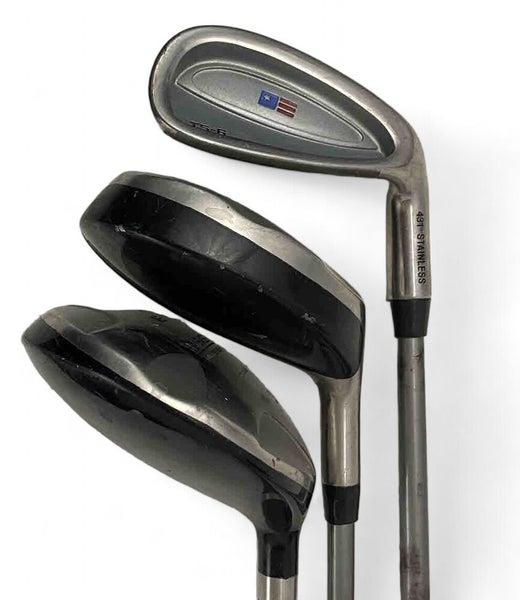 USKG RH US Kids Junior Golf 3 Clubs Tour Series 6 63-43 #3 #4 PW