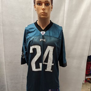 Retro Nnamdi Asomugha Philadelphia Eagles Reebok Jersey L NFL