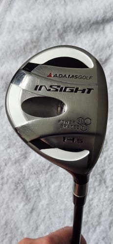 Men's Adams Insight Power Brazed Ti 3 Wood 14.5° RH; Graphite Shaft