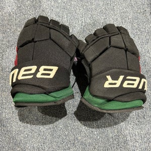 Lightly Used Arizona Coyotes Bauer 13" Pro Stock Supreme Ultrasonic Gloves