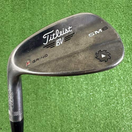 Titleist Vokey Sm6 Gray 52 12 Gap Wedge F Grind Left Handed 35.5”