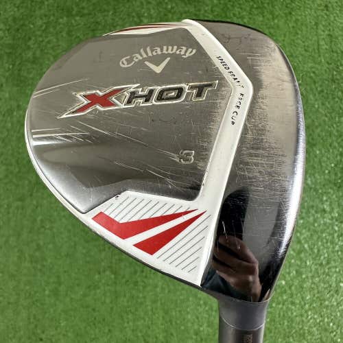 READ Callaway X Hot 3 Fairway Wood Project X PxV Regular Flex Right Handed 43.75