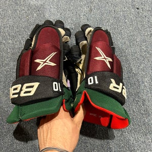 Lightly Used Arizona Coyotes Bauer 14" Pro Stock Vapor 2X Pro Gloves