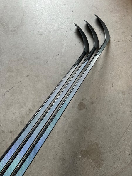 (3 PACK) New Senior Bauer Right Hand P92 87 Flex Pro Stock Proto-R Hockey Stick Blackout Pro+
