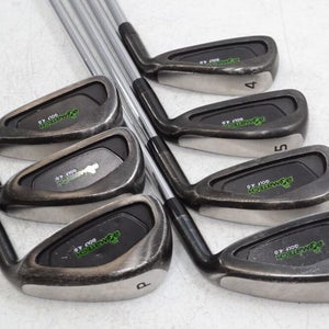 Bombtech 4.0 Black 4-PW Iron Set Right Stiff Flex Steel # 178308