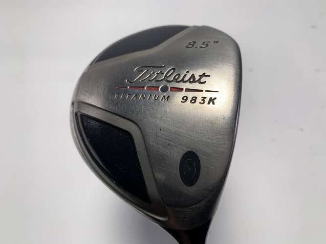 Titleist 983 K Driver 8.5* Graphite Design YS-6 Stiff Graphite Mens RH