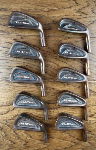 Rare! Tommy Armour 845 BC Golden Scot Copper Iron Set 1-PW- HEADS ONLY
