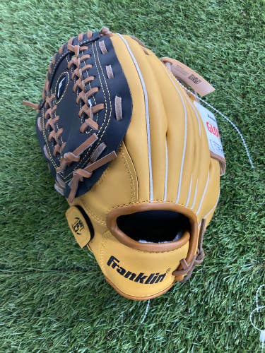 Used Kid Pitch (9YO-13YO) Franklin Fieldmaster Left Hand Throw Baseball Glove 12"