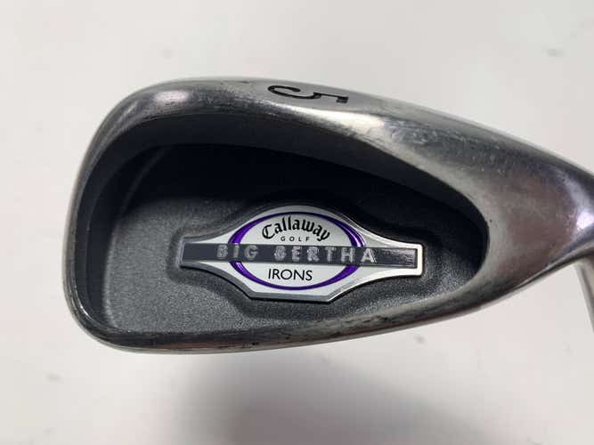 Callaway 2002 Big Bertha Single 5 Iron RCH 65i Ladies Graphite Womens RH