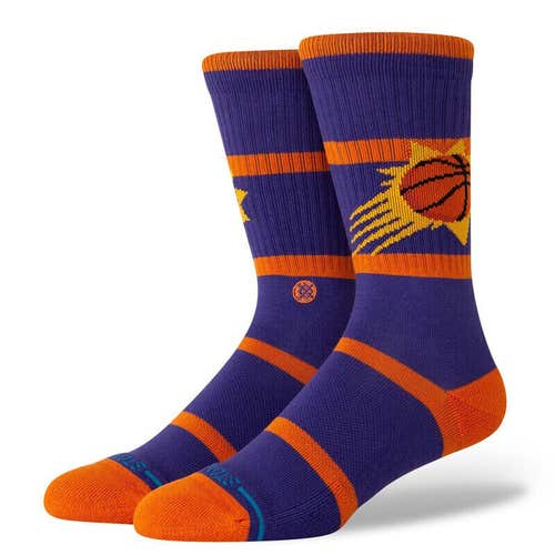 Stance x Phoenix Suns Prep Stance NBA Crew Socks Large Men 9-13