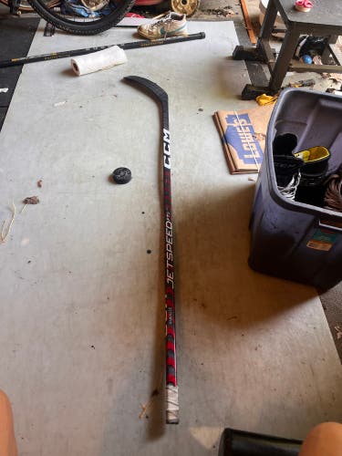 Used Senior CCM Right Handed P90TM Pro Stock JetSpeed FT5 Pro Hockey Stick