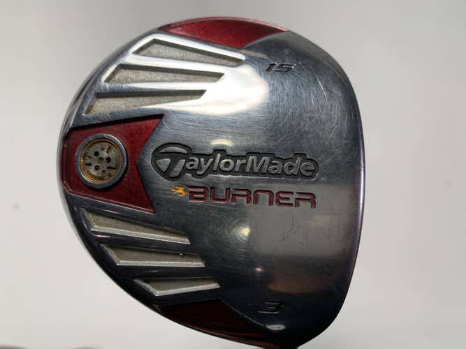 TaylorMade 2007 Burner Steel 3 Fairway Wood 15* REAX Regular Graphite Mens RH