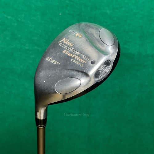 LH King Cobra Baffler DWS 26 4/R Hybrid Aldila NV HL60 Steel Seniors w/Hc