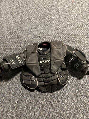 Used Intermediate Small CCM Premier R1.9 Goalie Chest Protector