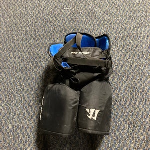 Black Used Junior Large Warrior Pro Series Hockey Pants