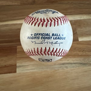 Official Minor League Baseball 100 Year Anniversary Batting Practice Used