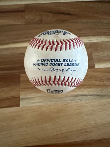 Official Minor League Baseball 100 Year Anniversary Batting Practice Used