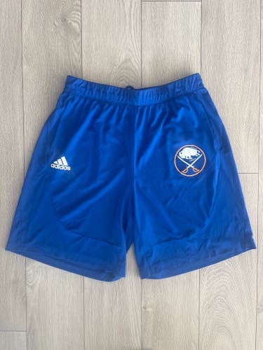 Blue New Men's Adidas Buffalo Sabres Shorts