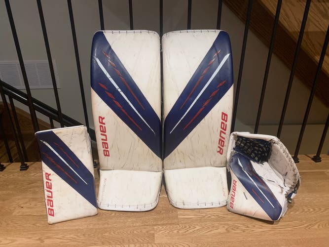 Bauer Regular Hyperlite Goalie Full Set 32+1 Used