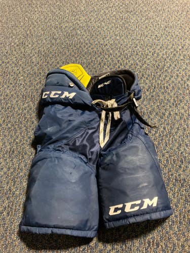 Blue Used Senior Small CCM Tacks 9040 Hockey Pants