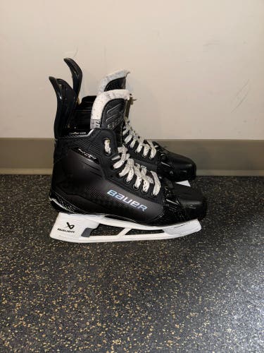 Used Senior Bauer Supreme Shadow Hockey Skates Size 7.5 Fit 1